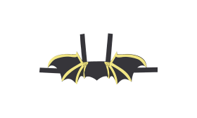 Disfraz de Alas de Murciélago para Perro