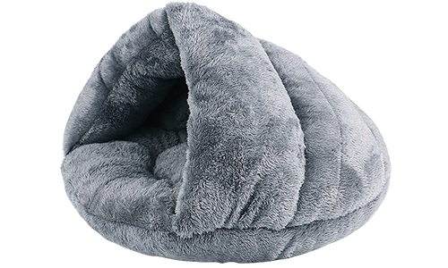 Cama de felpa gruesa y cálida