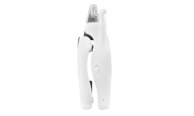 Cortauñas LED para perros y gatos Cortauñas LED blanco para perros con luz incorporada para precisión, con mango ergonómico, protector de seguridad y lima.