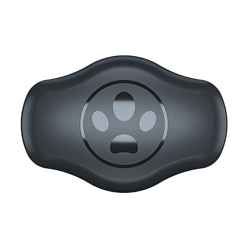 Funda protectora de AirTag para collar de perro Funda protectora para AirTag con diseño de huella, ajuste universal para collares de perro, segura para AirTags.