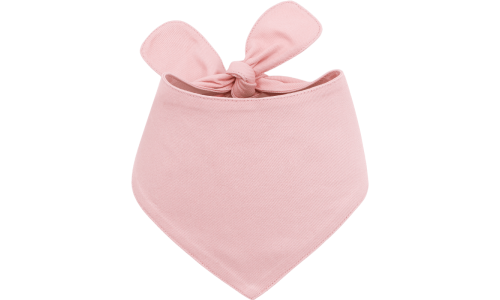 Bandana de algodón rosa para perro con nudo, fácil de lavar, apta para perros y gatos, ligera para comodidad.