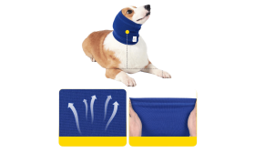 Bufanda tubular Antiestrés para Perros para Protección de Orejas contra Ruidos y Frío