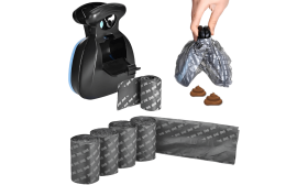 Recogedor de Excrementos Portátil de Fácil Limpieza con Sistema de Cli: incluye bolsas ecológicas Recogedor de Excrementos Portátil de Fácil Limpieza con Sistema de Cli: incluye bolsas ecológicas