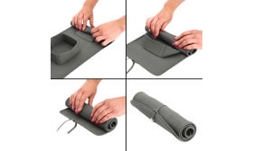 Doble Comedero de Viaje plegable de 1200 ml para Perros Doble Comedero de Viaje plegable de 1200 ml para Perros