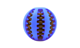 Pelota Interactiva para Perros – Juguete Mordedor de Goma con Dispensador de Premios