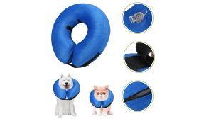 Collar Inflable para Perros - Collar de Recuperación Ajustable para Mascotas Collar Inflable para Perros - Collar de Recuperación Ajustable para Mascotas