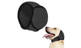 Protectores auditivos ajustables para perro